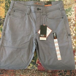 NWT 5.11 Defender Flex Slim in Lunar gray
